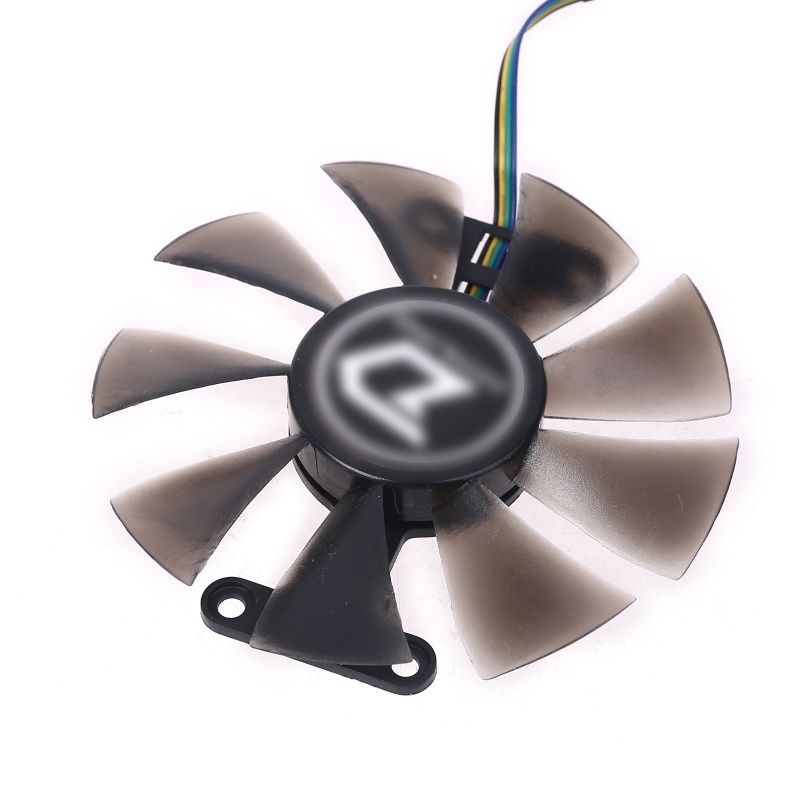 2 Quạt Tản Nhiệt 85mm Pld10015B12H 0.55a Rx580 Rx590 Cho Nguồn Powercolor Dataland Radeon Rx 580 590