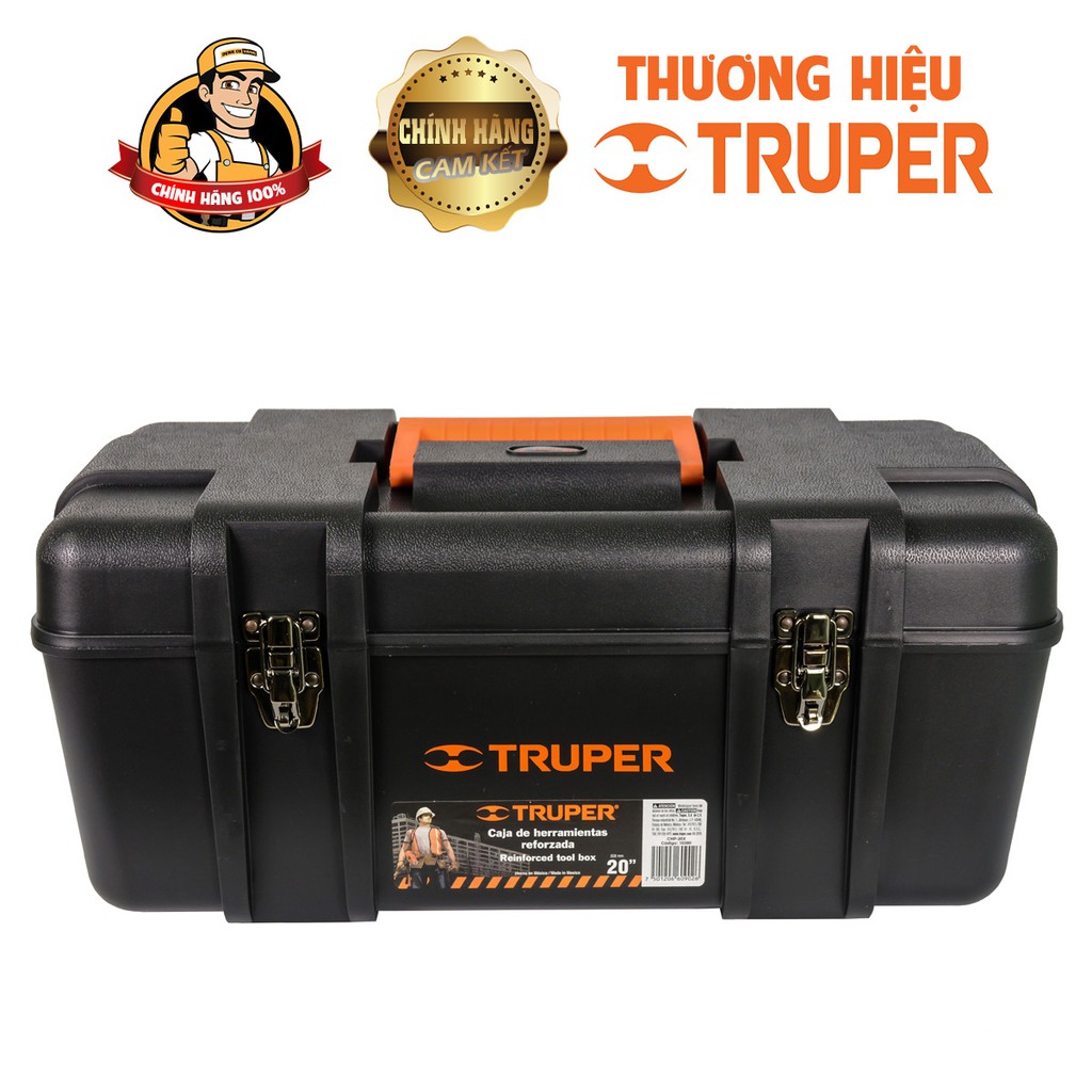 Thùng đồ nghề nhựa,Thùng đựng đồ nghề dụng cụ sửa chữa Truper chp-17/20/23x.