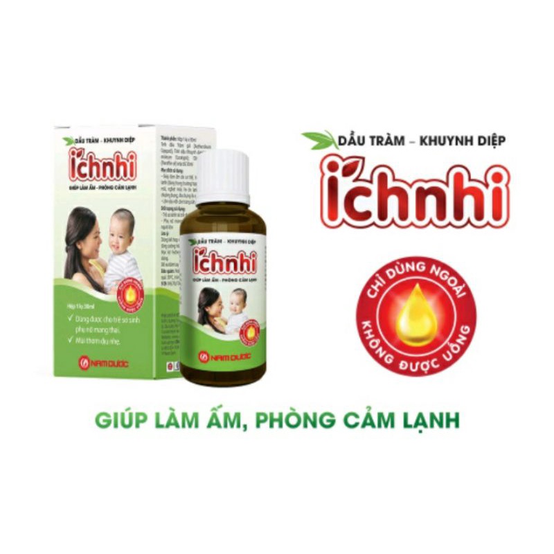 ✅ DẦU TRÀM ÍCH NHI 30ML