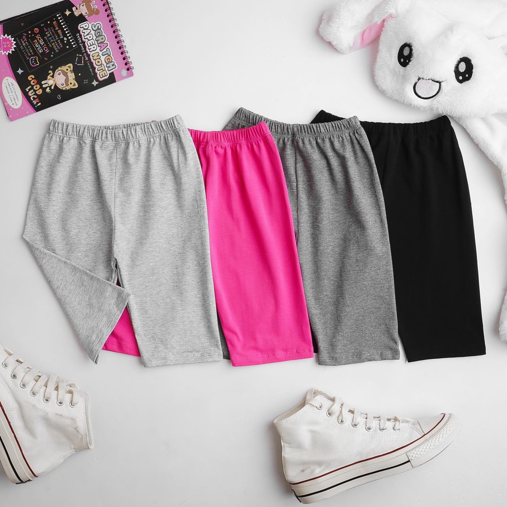Quần leggings bé gái hè 2022 chất thun cotton co giãn 4 chiều hàng Việt Nam - size nhí 9-17kg-Minkids