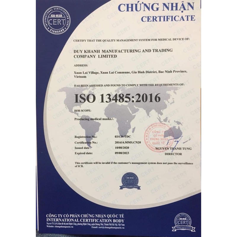 (Hộp 50 Chiếc)Khẩu Trang Y Tế 4 Lớp Chính Hãng Công Ty | BigBuy360 - bigbuy360.vn