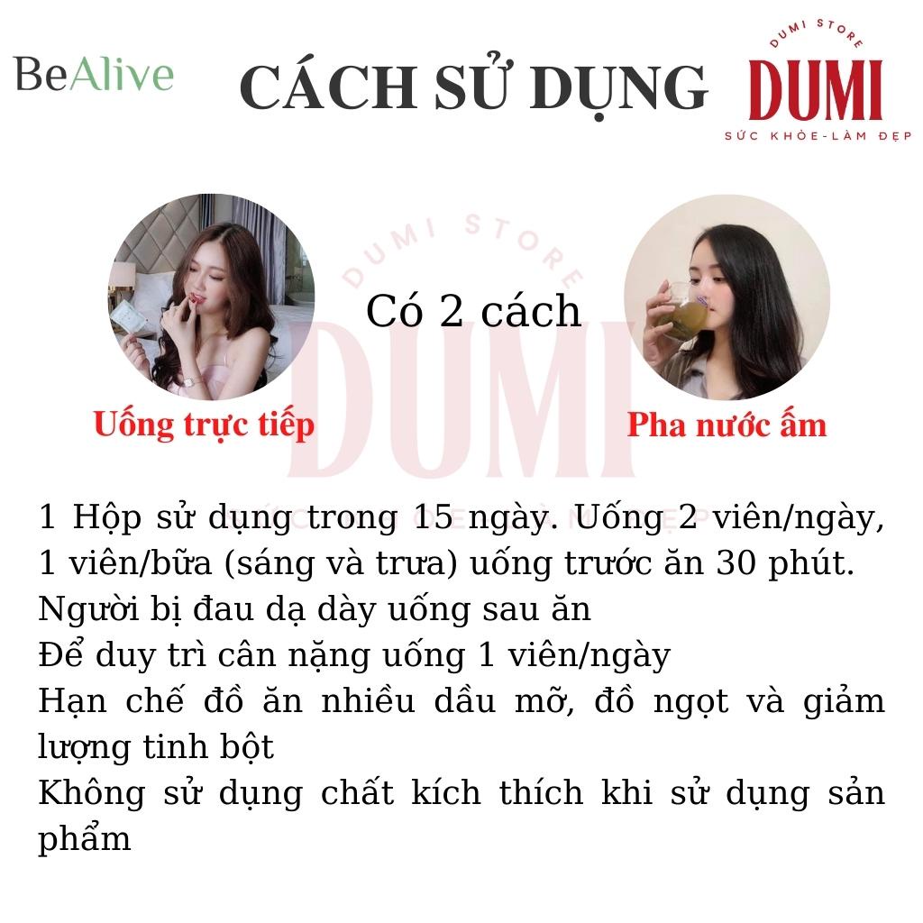 Giảm Cân SLIM BE Của BEALIVE Chính Hãng DUMI STORE Slimbe Giúp Giảm 2 Đến 3 Kí Sau 15 Ngày