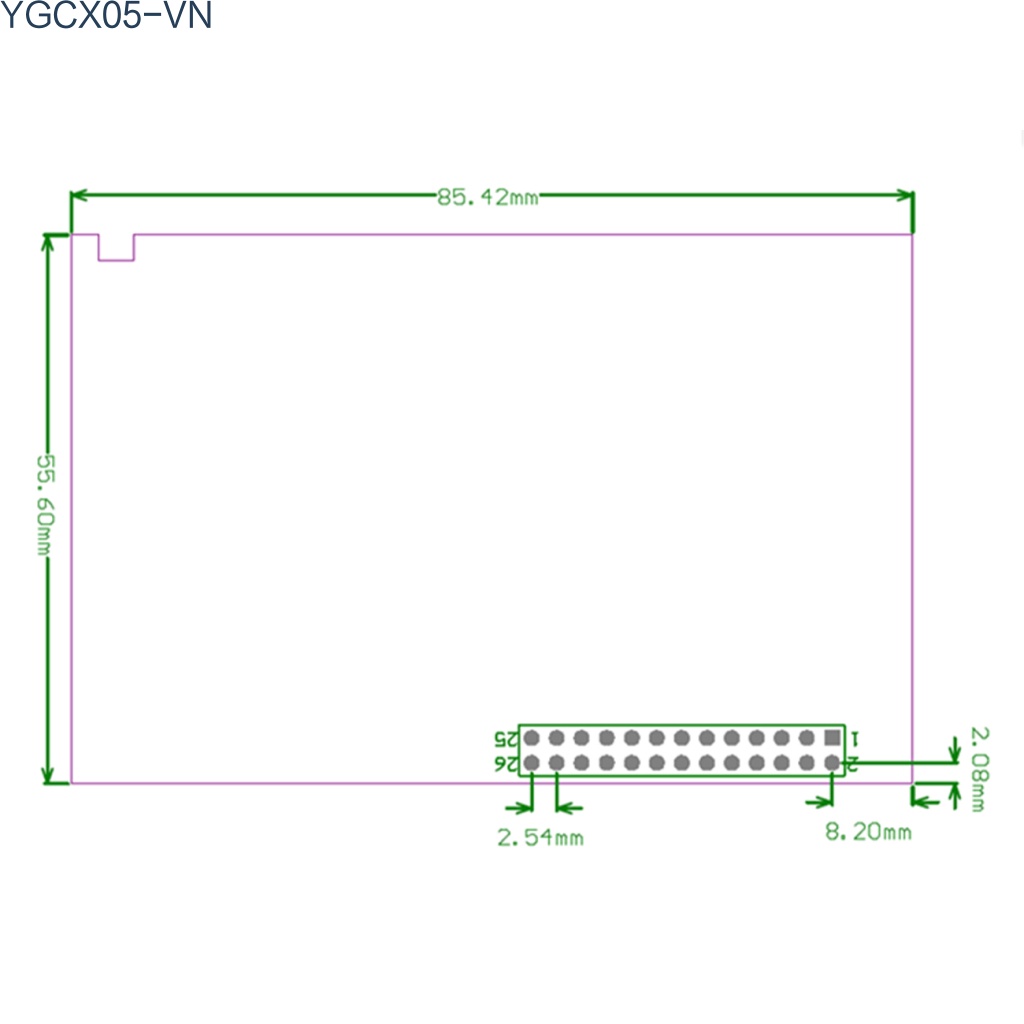 Màn Hình Cảm Ứng Lcd 3.5 Inch Tft 480x320 Tft Cho Raspberry Pi Model 4b / 3b + / 3b / 2b | BigBuy360 - bigbuy360.vn