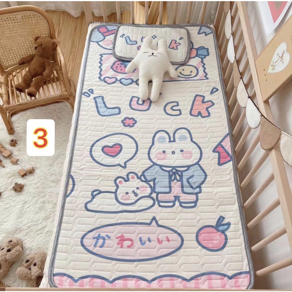 Chiếu điều hòa+gối cho bé_