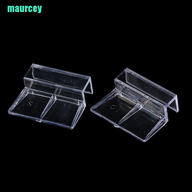 Set 4 Giá Đỡ Nắp Đậy Bể Cá Bằng Acrylic Tiện Dụng