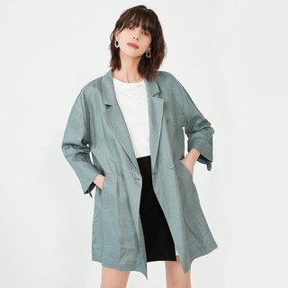 Áo Blazer - Áo Vest Nữ Dáng Rộng Vải Lanh Thoáng Mát