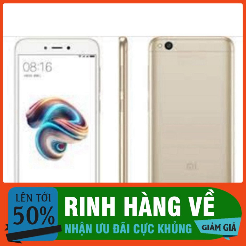 GIÁ TỐT NHẤT điện thoại Xiaomi Redmi 5a ( Redmi 5 A ) 2sim (2GB/16GB) mới CHÍNH HÃNG - CÓ Tiếng Việt $$$