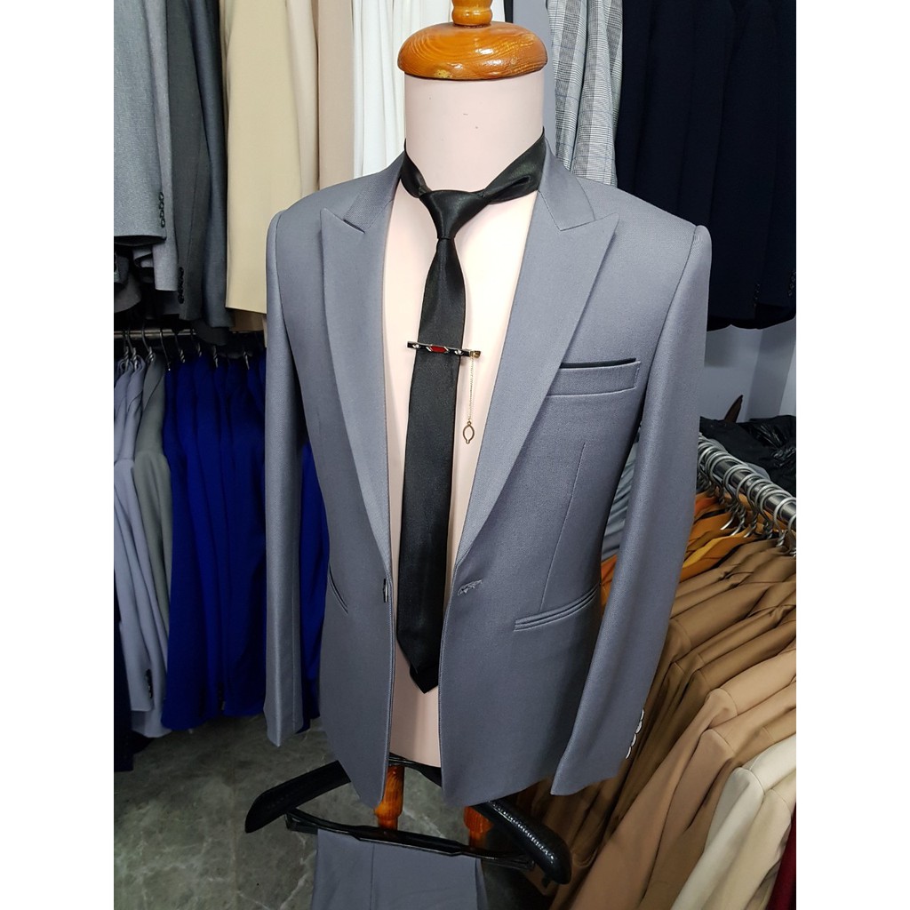 Bộ xám ghi chất liệu vải bố cao cấp dày mịn