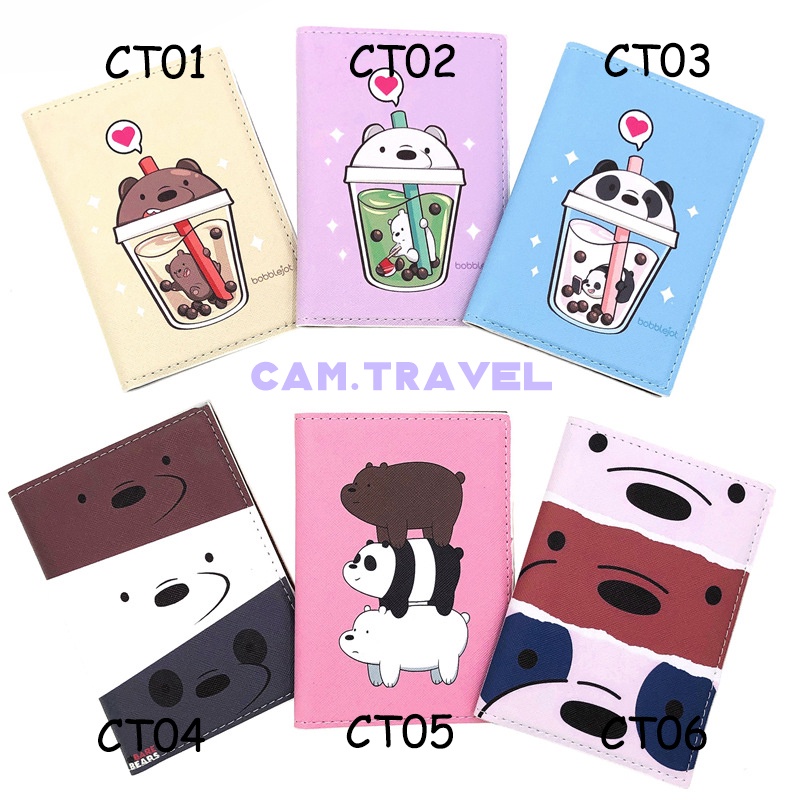 Bao Da Bọc Hộ Chiếu Ví Đựng Visa, Passport, Thẻ ATM, Card Sim Đa Năng Du Lịch Tiện Dụng