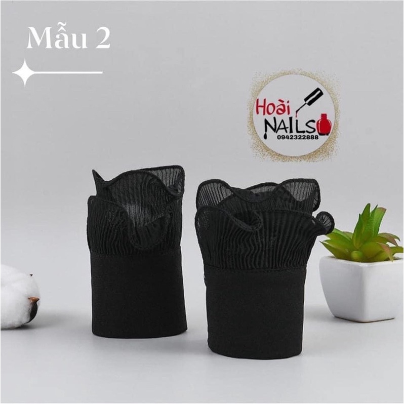 Tay áo chụp ảnh nail