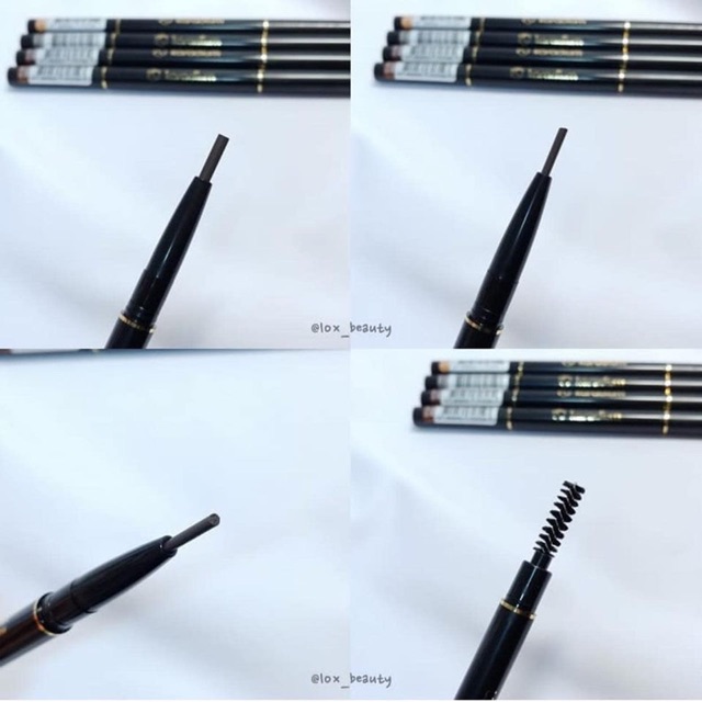 Chì kẻ mày Karadium Flat Eyebrown Pencil 2 đầu 01 02 03 04 05