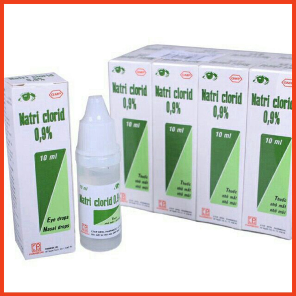 Nước muối sinh lý natri clorid 0.9% Pharmedic [CHÍNH HÃNG]