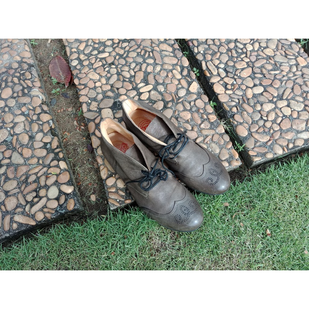 Boot da thật size 39 hiệu BraKo Second-hand - Đồ Si Bon- Bốt