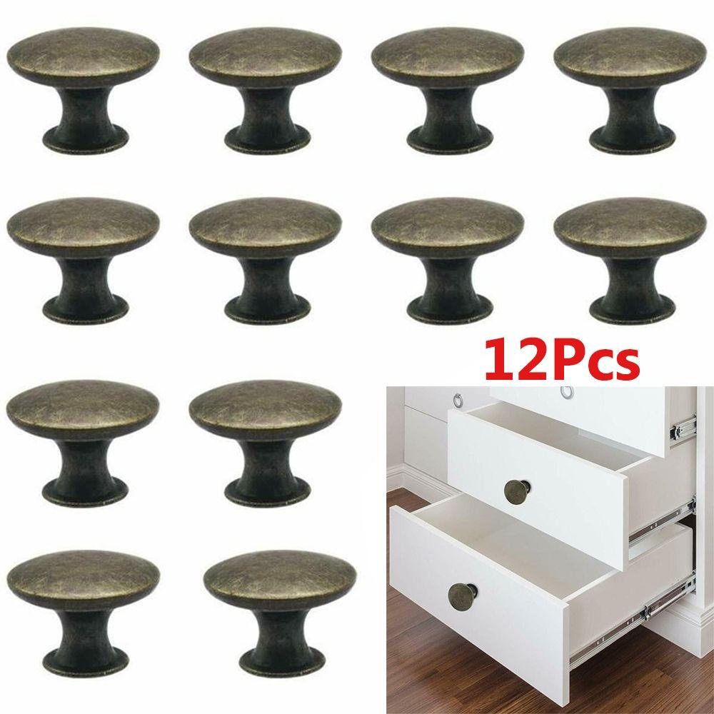 Set 12 Tay Nắm Ngăn Kéo Tủ Bằng Hợp Kim Kẽm