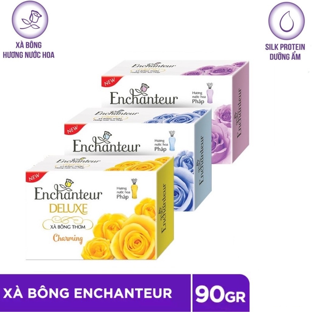 Xà bông hương nước hoa Enchanteur 90g