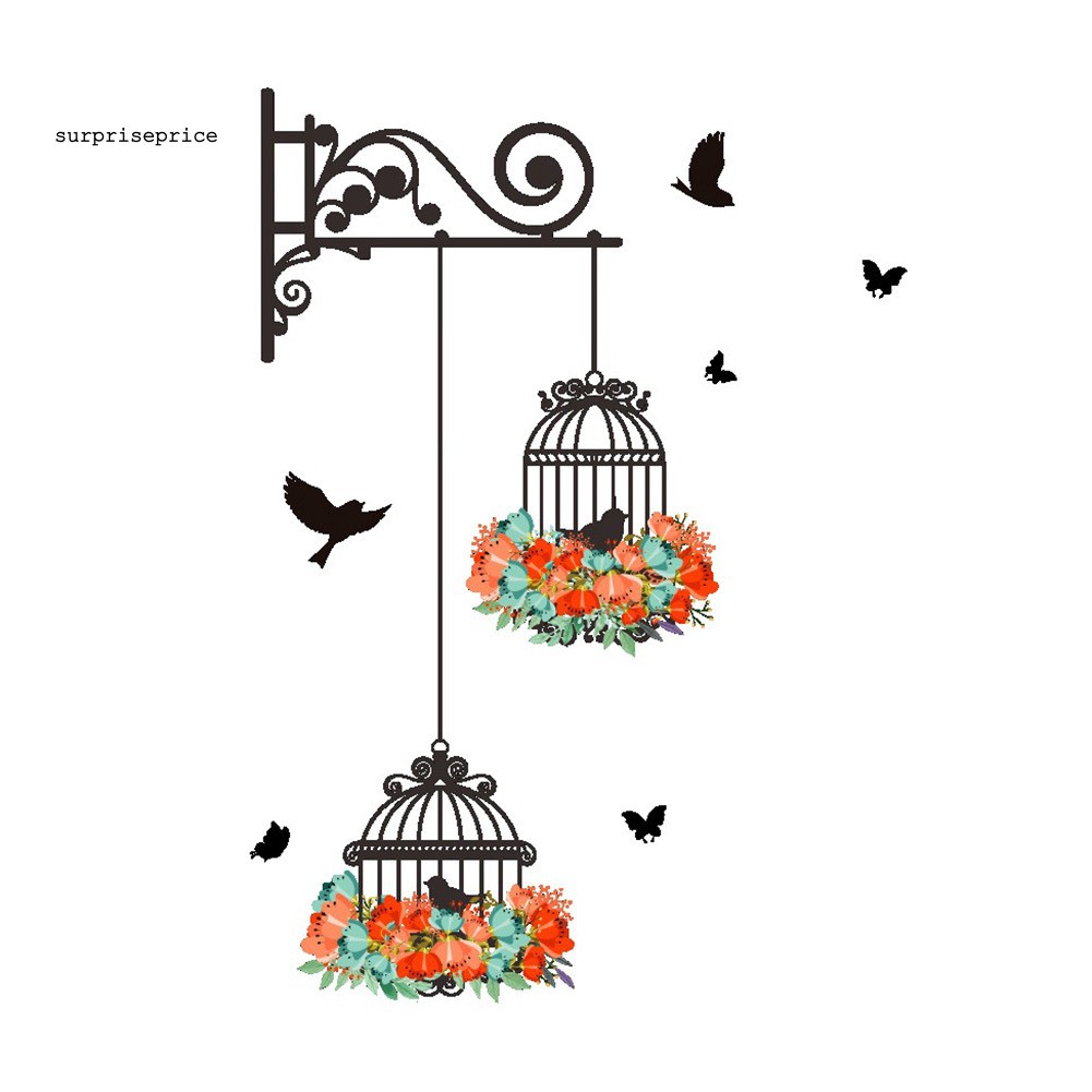 Giấy Dán Tường Hình Lồng Trang Trí Dễ Thương