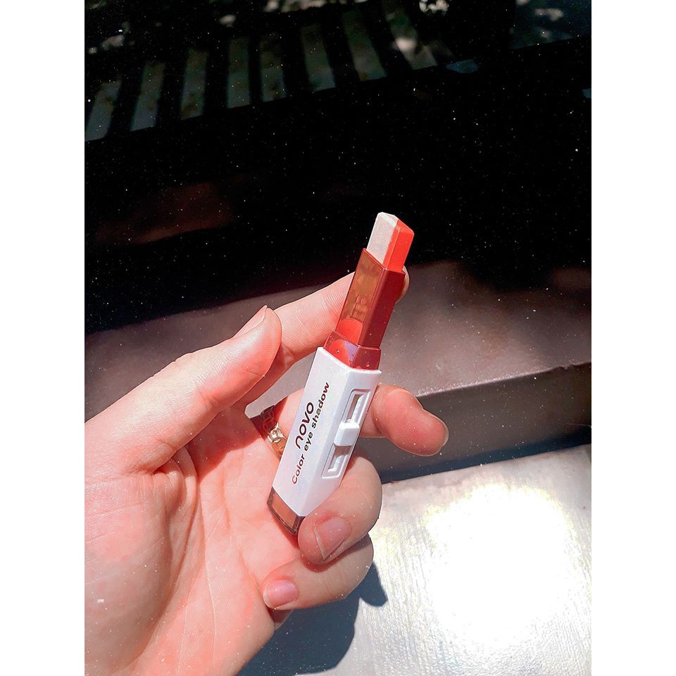 [CAO CẤP] Phấn Mắt Trang Điểm 2 Màu Dạng Thỏi NOVO (3.8g) - SP000247 | BigBuy360 - bigbuy360.vn