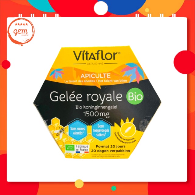 Sữa Ong Chúa Vitaflor Bio Pháp - Nhà Thuốc Thùy Trâm 81HHT