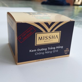 [Hoàn Tiền Nếu Không Hợp] Kem Dưỡng Trắng Hồng Chống Nắng Q10 - Mỹ Phẩm Trắng Da Missha