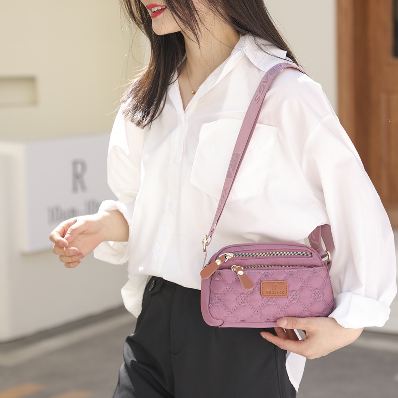 Túi Đeo Chéo Vai Murah Bằng Nylon Chống Nước Phong Cách Hàn Quốc Beg Silang Perempuan Cho Nữ