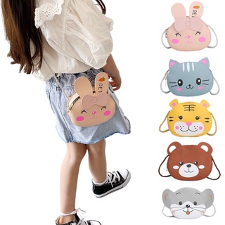Túi đeo chéo cho bé FUHA, túi mini hình thú hoạt hình xinh xắn dễ thương bé 1 đến 10 tuổi