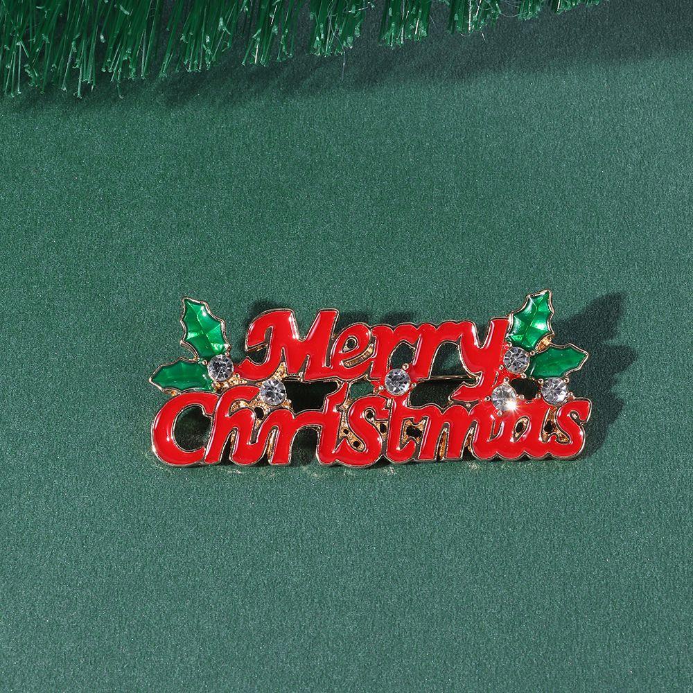 NIUYOU Ghim CàI ÁO HìNh VòNg Hoa Ông Già Noel ĐộC ĐáO ThờI Trang Cho Nam Nữ