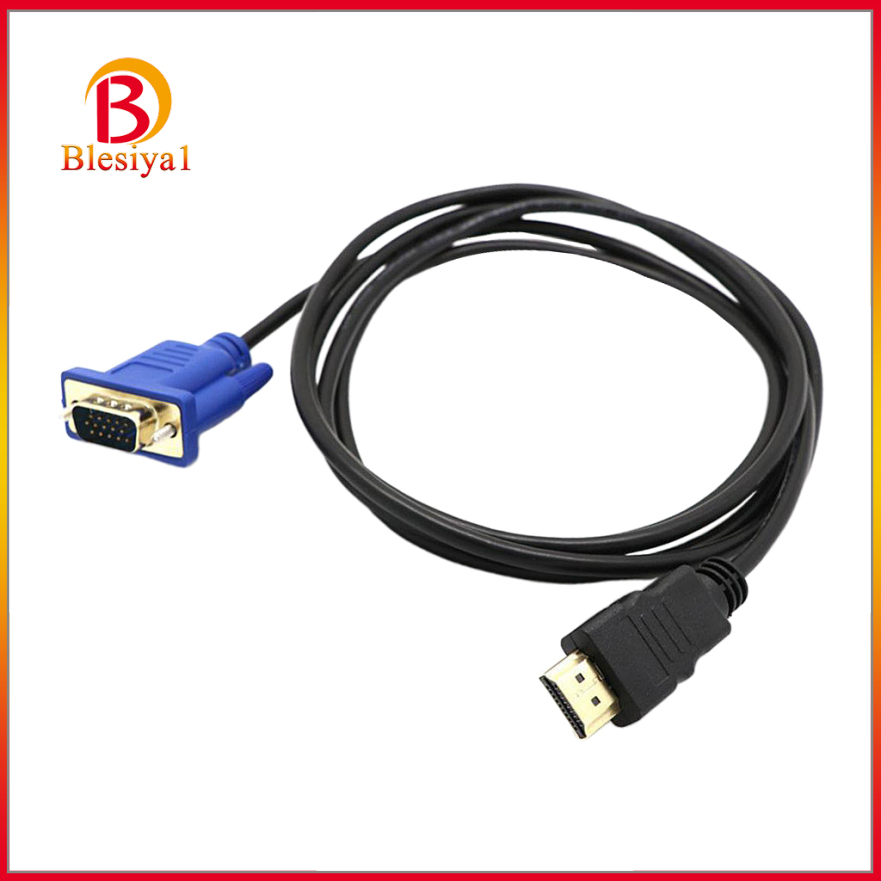 (Hàng Mới Về) Cáp Chuyển Đổi Từ Hdmi Sang Vga 1080p 5m Hiệu Quả