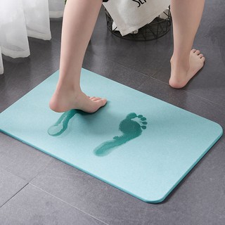 Thảm Đá Chùi Chân Siêu Thấm Nước Công Nghệ Nhật Bản - Thảm Lau Chân Thấm Nước Nhà Tắm Cao Cấp