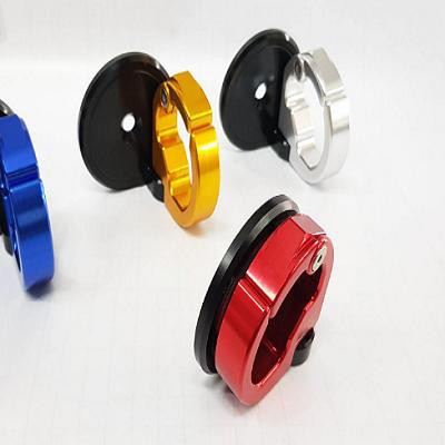Móc treo đồ gắn Vario, Click các dòng Shark. móc CNC nhôm kiểu tròn