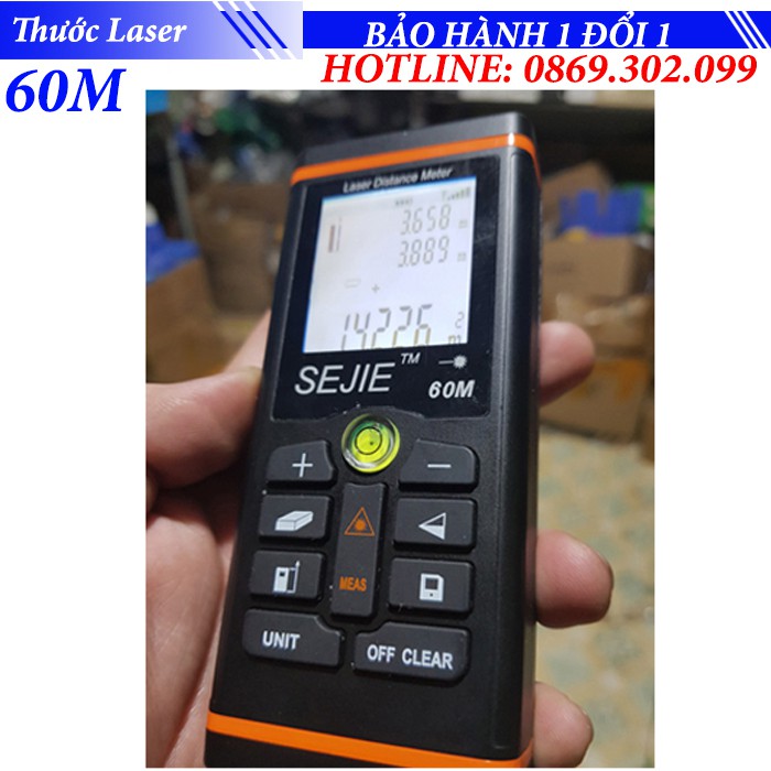 Thước đo khoảng cách 60m Laser SEJIE