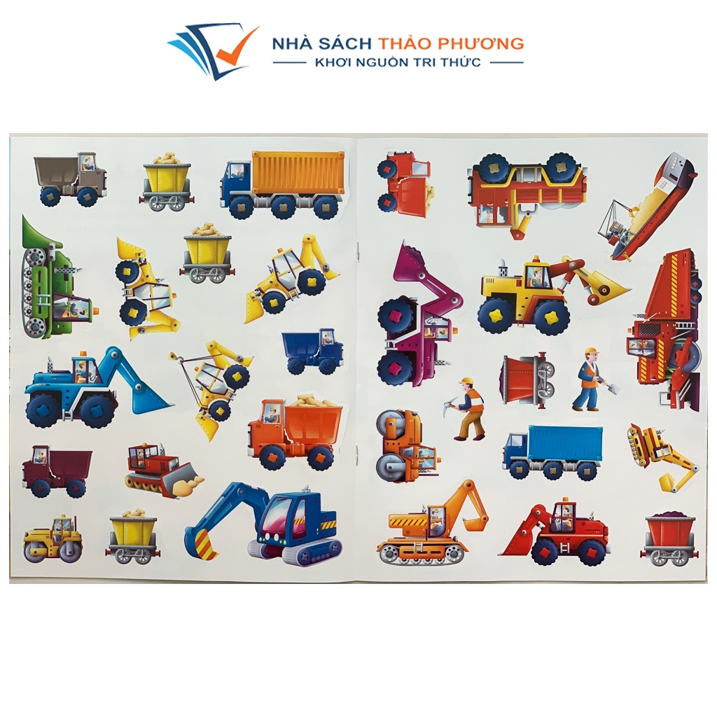 Sách-Cuốn sách bóc dán đầu tiên của tớ cho bé từ 3-9 tuổi