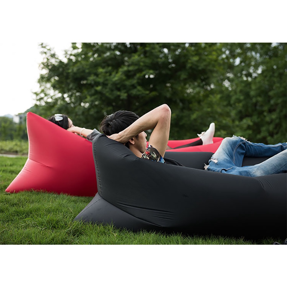 Đệm Hơi, Ghế Hơi Du Lịch Không Cần Bơm, Siêu Nhẹ, Tiện Lợi Đi Dã Ngoại, Hoạt Động Ngoài Trời