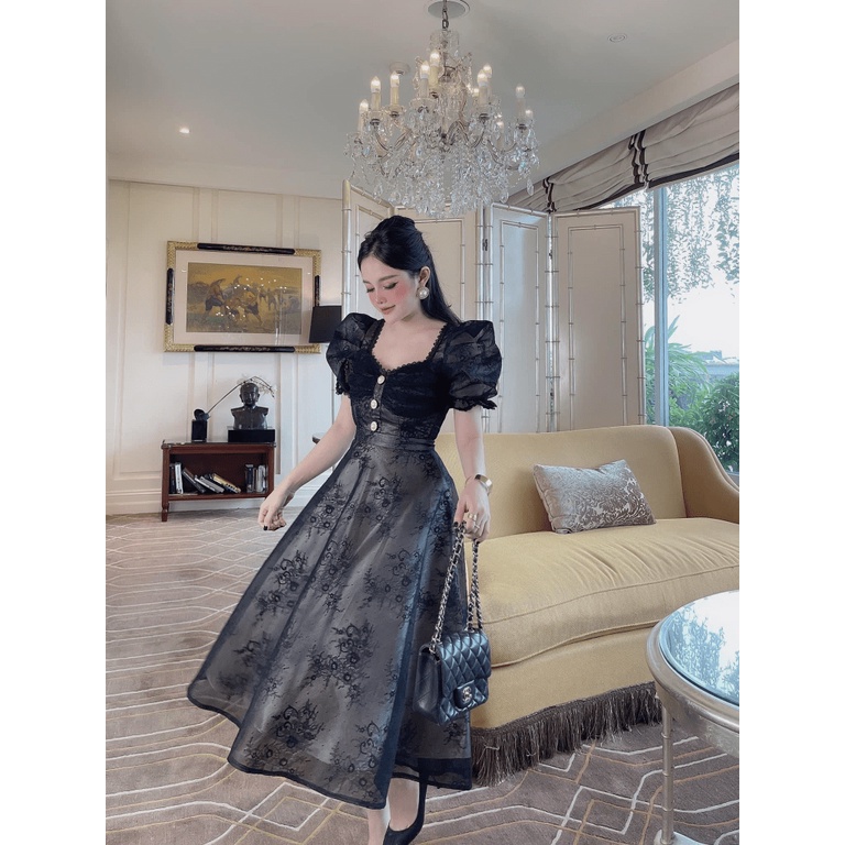 ĐẦM REN CỰC XINH UP thoi trang shop valentina