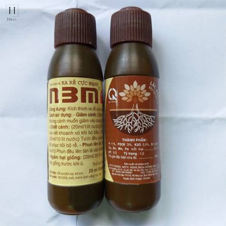 Phân Bón Lá Ra Rễ Cực Mạnh N3M Chai 20ML