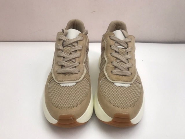 Giày thể thao nữ phối vải lưới đế bánh mì Zara authentic