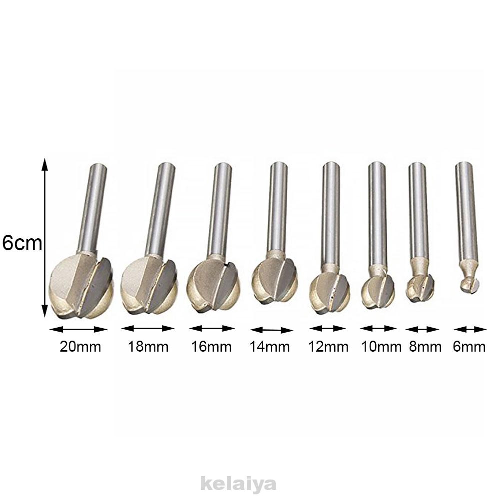 Mũi cắt vòng bi đầu tròn chuyên dụng chạm khắc đồ gỗ cho máy phay CNC chuyên dụng