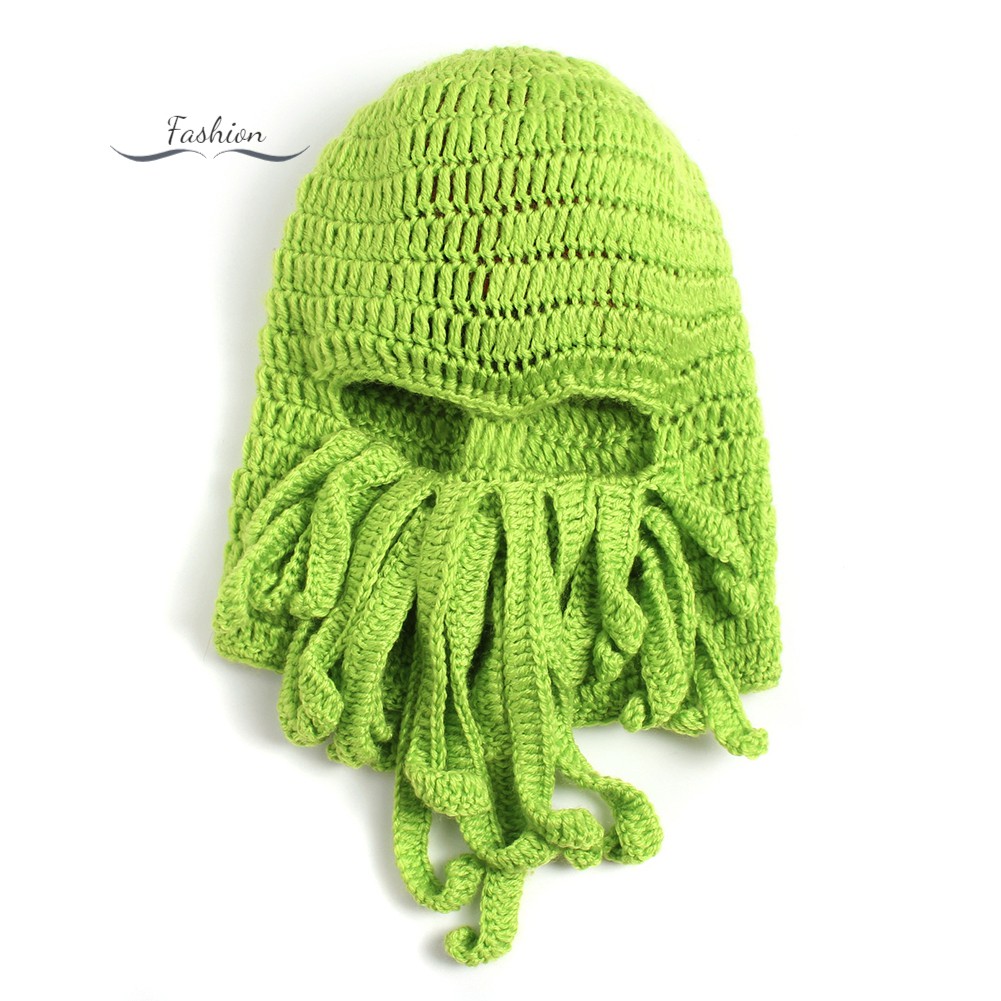 Mũ len hình bạch tuộc độc đáo cho người lớn