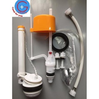 Bộ xả bệt gạt hùng anh-Bộ cấp xả nước bồn cầu- hàng chính hãng công ty HÙNG ANH