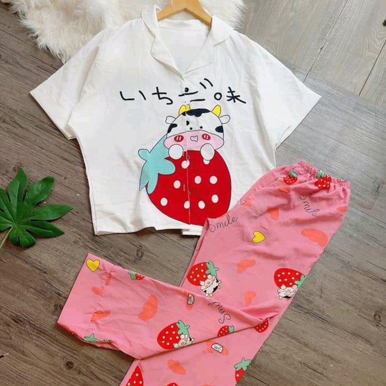 Đồ bộ nữ, đồ bộ mặc nhà ngủ cánh dơi vải lụa 181 đẹp hàng loại 1 dễ thương