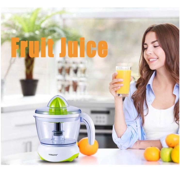 Máy Vắt Cam Đa Năng Sokany Dung Tích 700Ml Cắm Điện, Xoay 2 Chiều Thông Minh, Tháo Lắp Vệ Sinh Dễ Dàng - Free Ship
