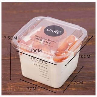 Hộp đựng bánh mousee/tiramisu 20 chiếc