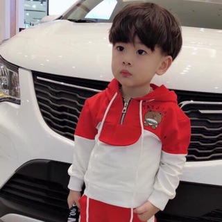Set nỉ da cá cho bé trai