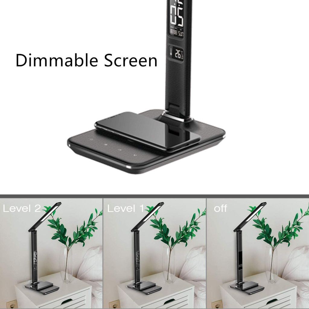 Đèn bàn học chống cận bảo vệ mắt Led Wilit U13AQ, U13 tích hợp sạc không dây hàng Đức