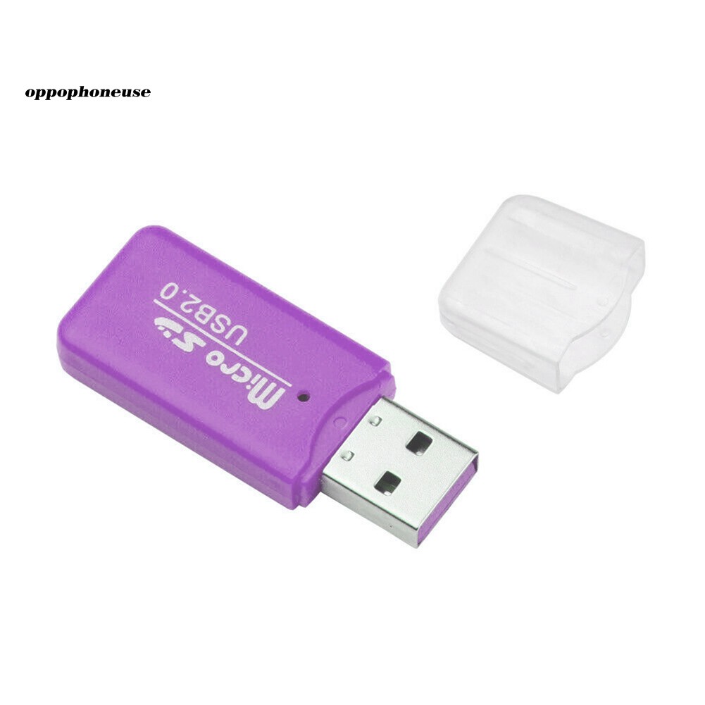 Đầu Đọc Thẻ Nhớ Mini Usb 2.0 Tf Micro Sd Cho Máy Tính / Laptop