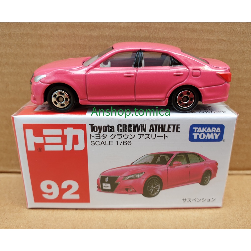 Mô hình xe Toyota màu hồng tomica Nhật Bản No92