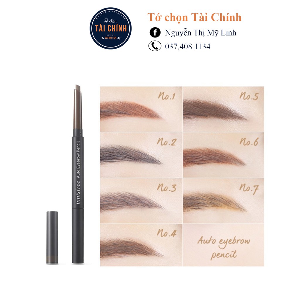 Chì Kẻ Mày Innisfree Auto Eyebrow Pencil | BigBuy360 - bigbuy360.vn
