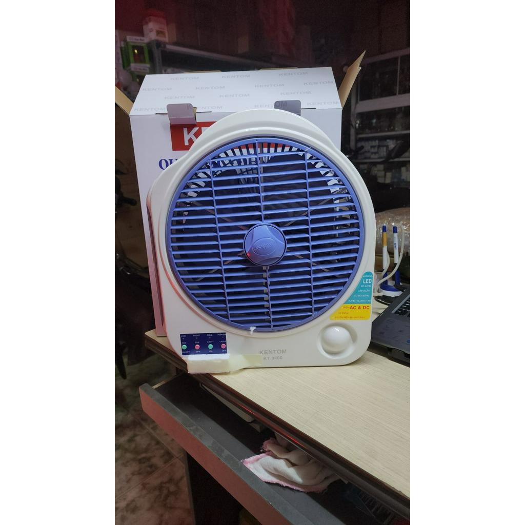 QUẠT SẠC KENTOM 9400 1 bình và 2 bình