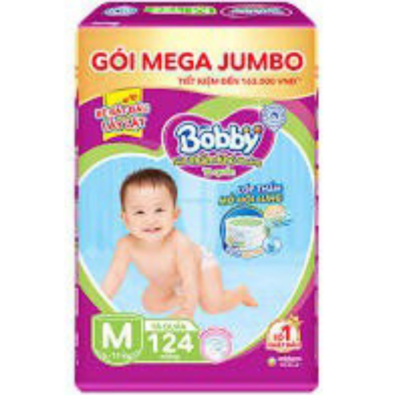 Thanh Lý Tã Quần Bobby Mega Jumbo M 124,XXl 88