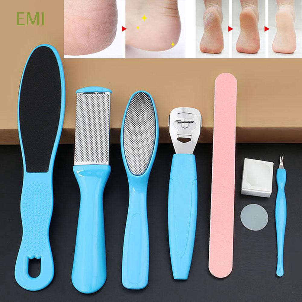 EMI 8 In 1 Rasps Sanding Polishing Exfoliating Foot Care Nail Art Pedicure Tool