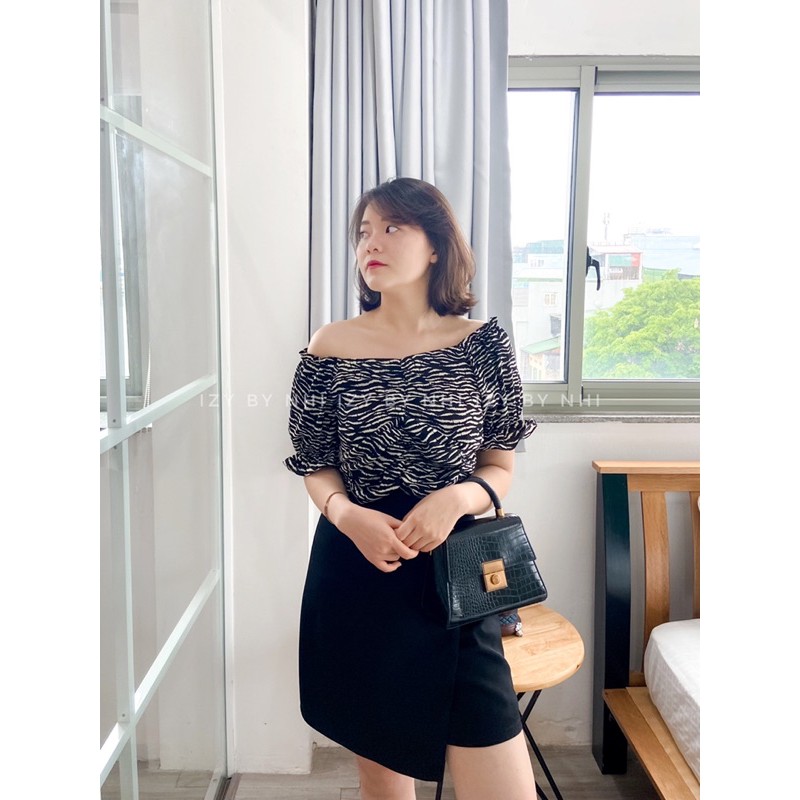 CHÂN VÁY BIGSIZE VẠT CHÉO (CÓ LÓT QUẦN) - IZYBYNHI | BigBuy360 - bigbuy360.vn